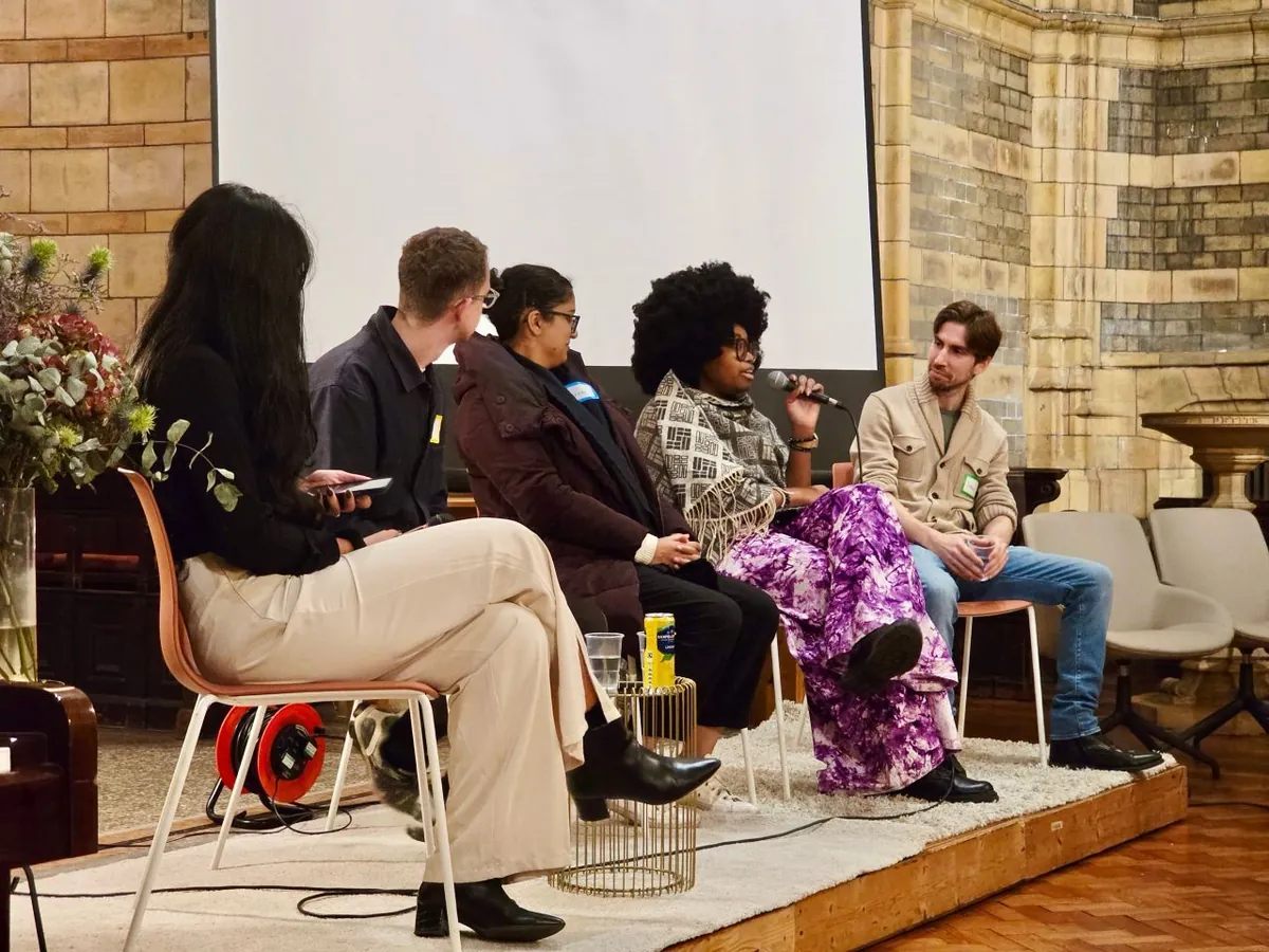 On the panel at Designing Futures